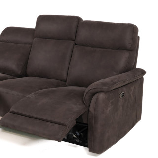 Salon 3 + 2 places Julien gris anthracite