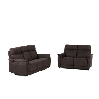 Salon 3 + 2 places Julien gris anthracite
