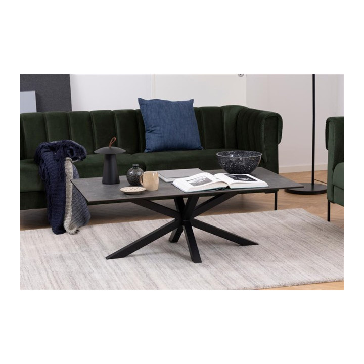 Produit WEB - 87423 - Table de salon Heaven céramic 130/76/46 EXCLU WEB