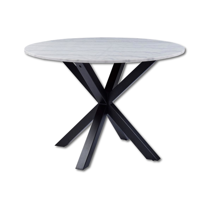 Produit WEB - 18857 Table 110 cm ronde Heaven céramique
