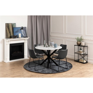 Produit WEB - 18857 Table 110 cm ronde Heaven céramique