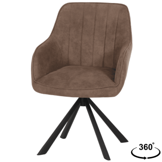 Chaise Xara Bft-1059 Marron cowboy