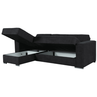 Salon d'angle  convertible Modena anthracite
