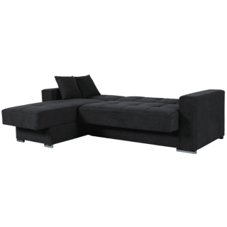 Salon d'angle  convertible Modena anthracite