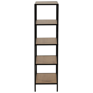 Etagère Book Shelf 5P noir/mélaminé