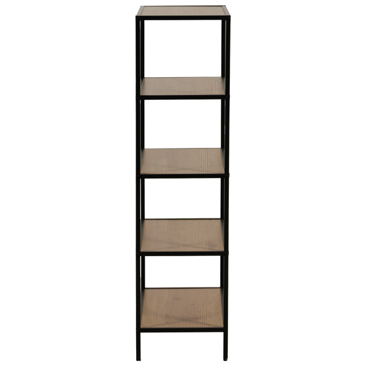 Etagère Book Shelf 5P noir/mélaminé
