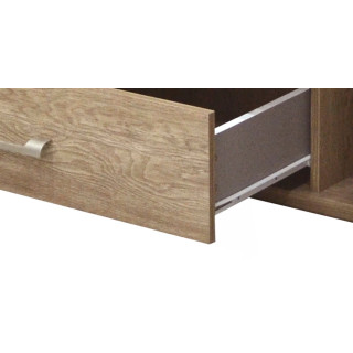 Armoire 4 portes Cara caramel oak