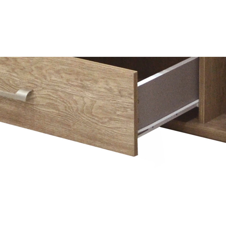 Armoire 4 portes Cara caramel oak