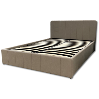 Lit coffre 140x200 Mira beige