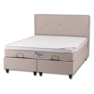 Lit complet 160 x 20 cm - Duru beige