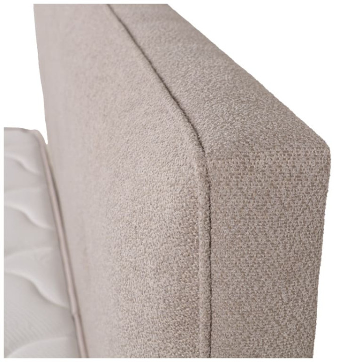 Lit complet 160 x 20 cm - Duru beige