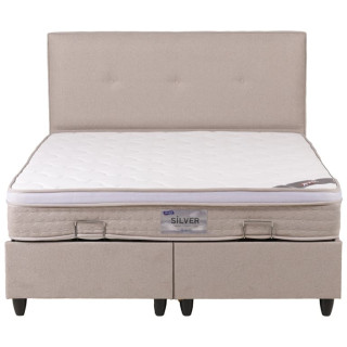 Lit complet 160 x 20 cm - Duru beige