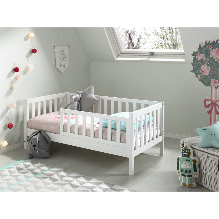 Lit 70x140 Todler blanc