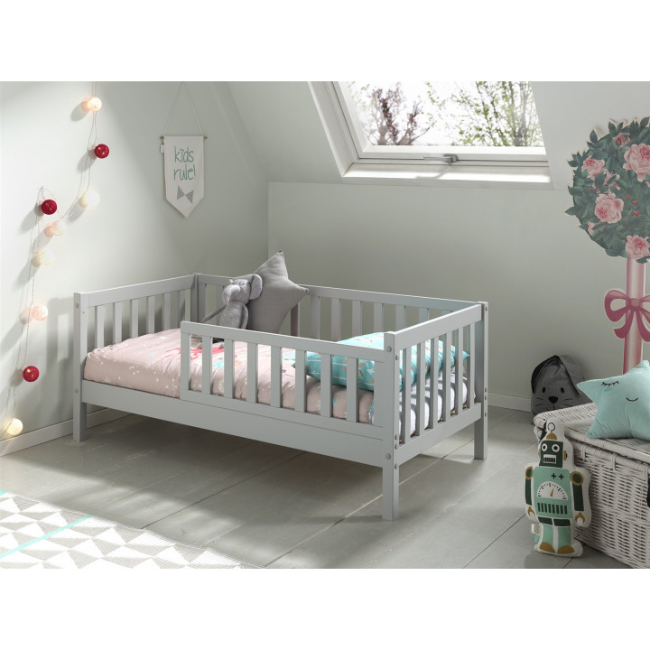 Lit 70x140 Todler gris