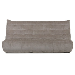 Salon d'angle Scalo orange et gris