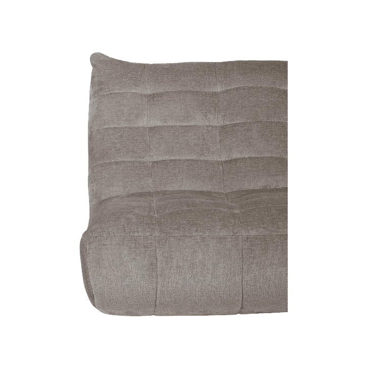 Salon d'angle Scalo orange et gris