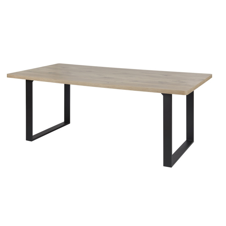 Table fixe 200 cm Jambe-u TF2302
