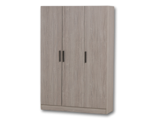 Armoire 3 portes Adam chêne bianco