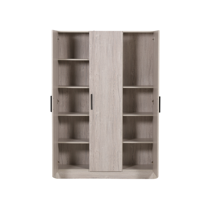 Armoire 3 portes Adam chêne bianco