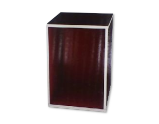 Single cube cabinet black/red h11-t0013