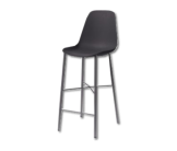 Tabouret de bar Cloe noir