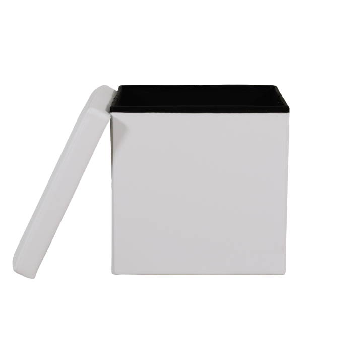 Pouf pliant FSO blanc