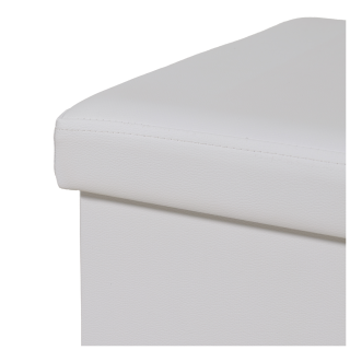Pouf pliant FSO blanc