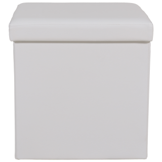 Pouf pliant FSO blanc