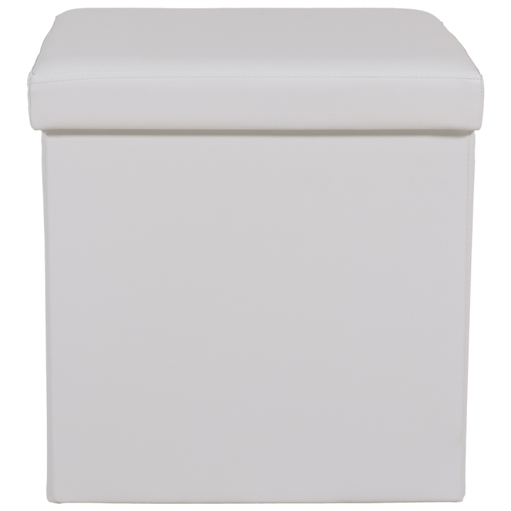 Pouf pliant FSO blanc