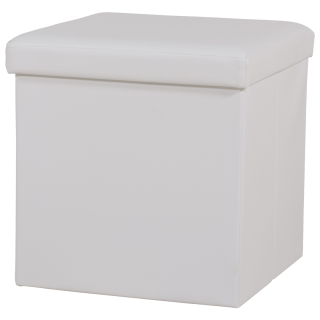 Pouf pliant FSO blanc