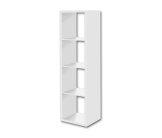 Etagère colonne max 4 blanc