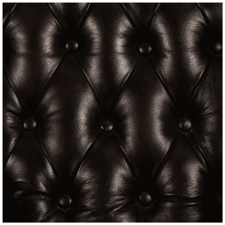 Fauteuil bergere chesterfield 216 Cuir antique brown
