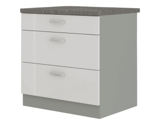 Bas 80 3T Bianka blanc