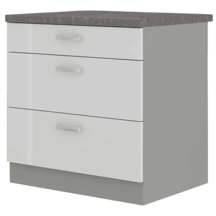 Bas 80 3T Bianka blanc