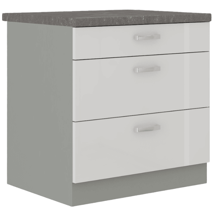 Bas 80 3T Bianka blanc
