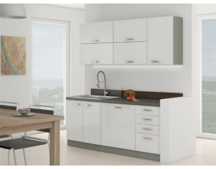 Bloc de cuisine Bianka 180cm