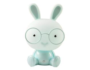 Lampe bunny bleu