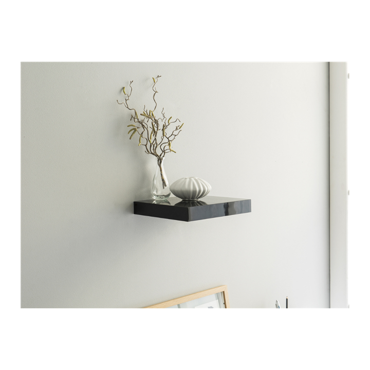 Etagère laqué noir