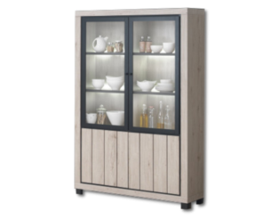 Argentier Eureka natural oak/black line