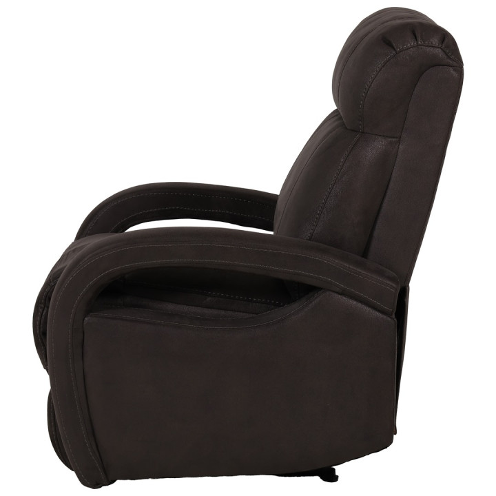 Fauteuil relax 18326 gris foncé