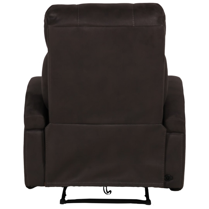 Fauteuil relax 18326 gris foncé
