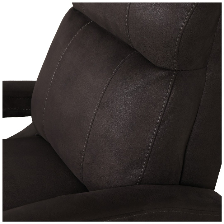 Fauteuil relax 18326 gris foncé