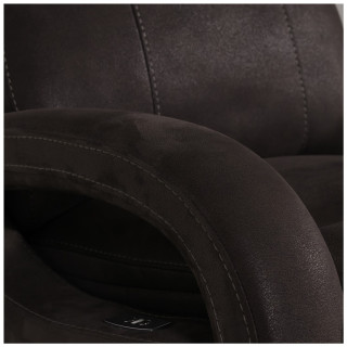 Fauteuil relax 18326 gris foncé