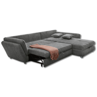 Salon d'angle convertible Jengen gris