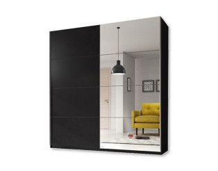 Armoire 2 portes Beta noir