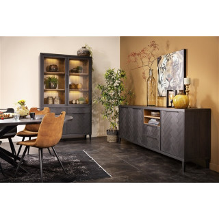 Meuble TV Gamma old piano/teak