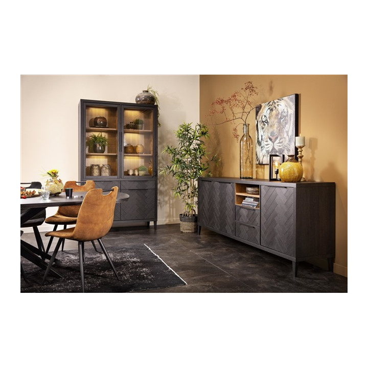 Meuble TV Gamma old piano/teak