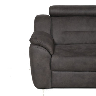 Salon d'angle Mecon gris/taupe