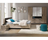 Chambre adulte Luna (sans commode)