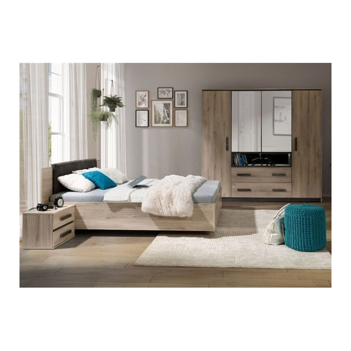 Chambre adulte Luna (sans commode)